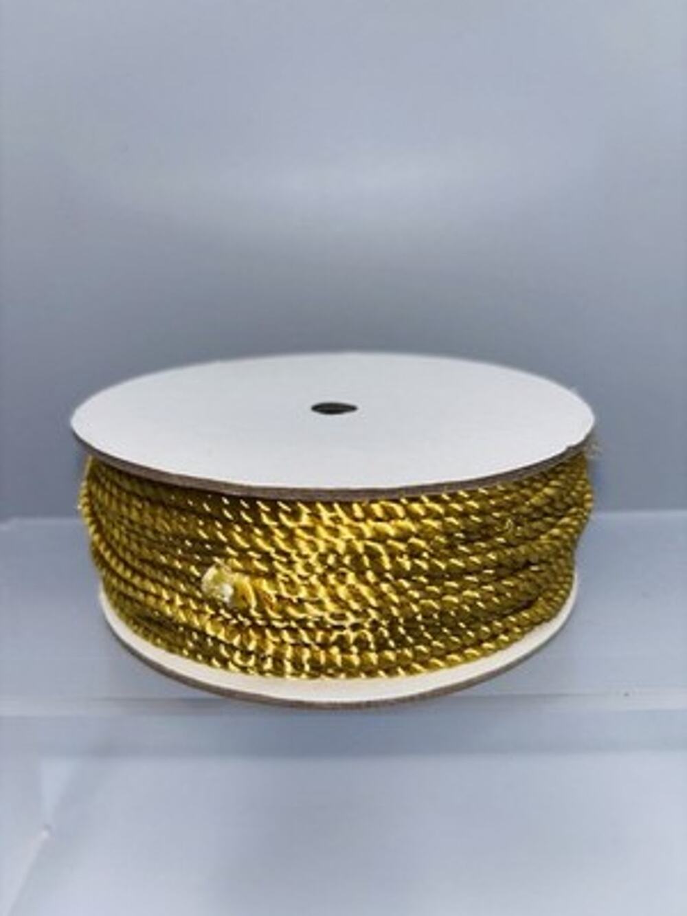 Wrights Gold Twisted Cord 1/8 in x 48 yds Spool Buttercup Washable Holiday NEW